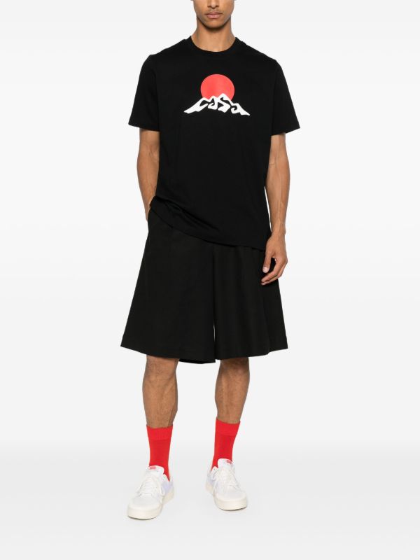 Casablanca Montagne White Snow T-shirt | Browns T-Shirts