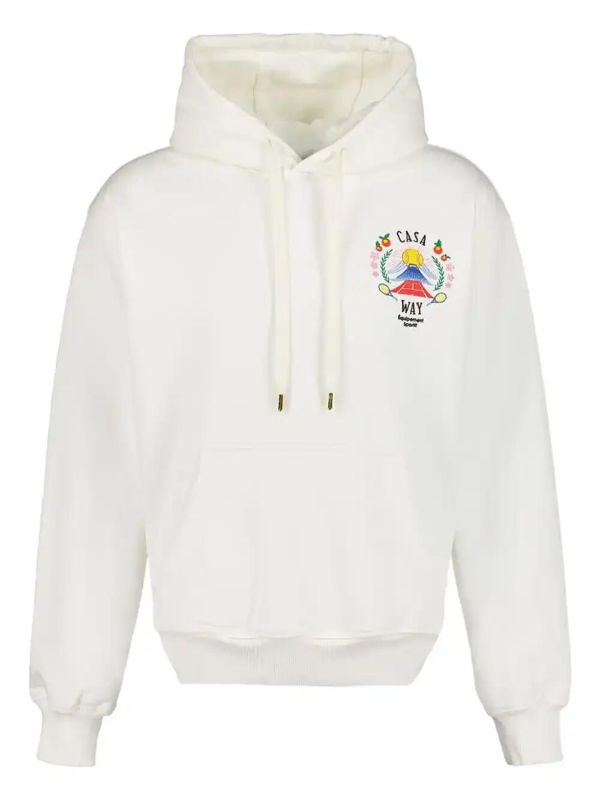 Casablanca organic-cotton hoodie | Browns Hoodies