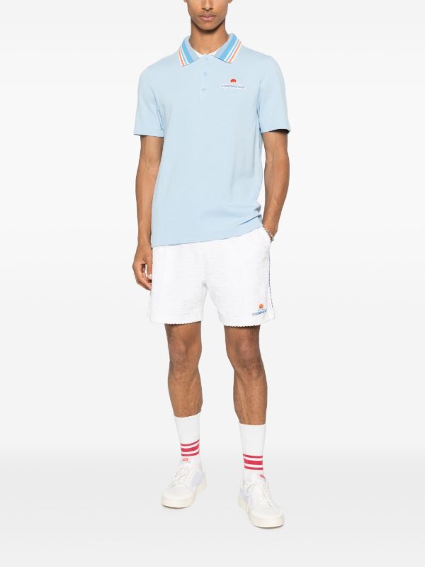 Casablanca Piqué Short-sleeves Polo Shirt | Browns Polo Shirts