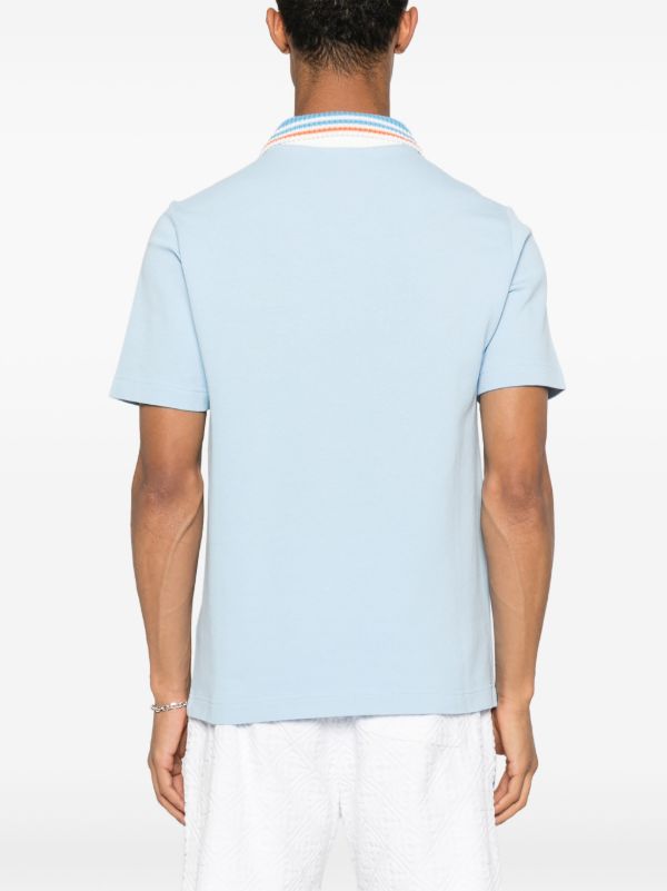 Casablanca Piqué Short-sleeves Polo Shirt | Browns Polo Shirts