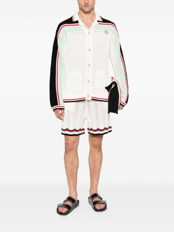 Casablanca Stripe-detail Cardigan | Browns Cardigans