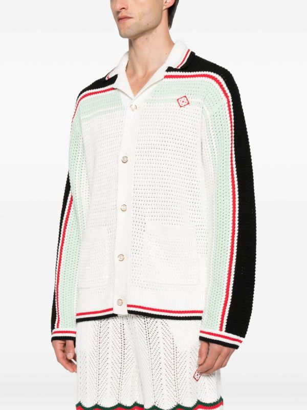 Casablanca Stripe-detail Cardigan | Browns Cardigans