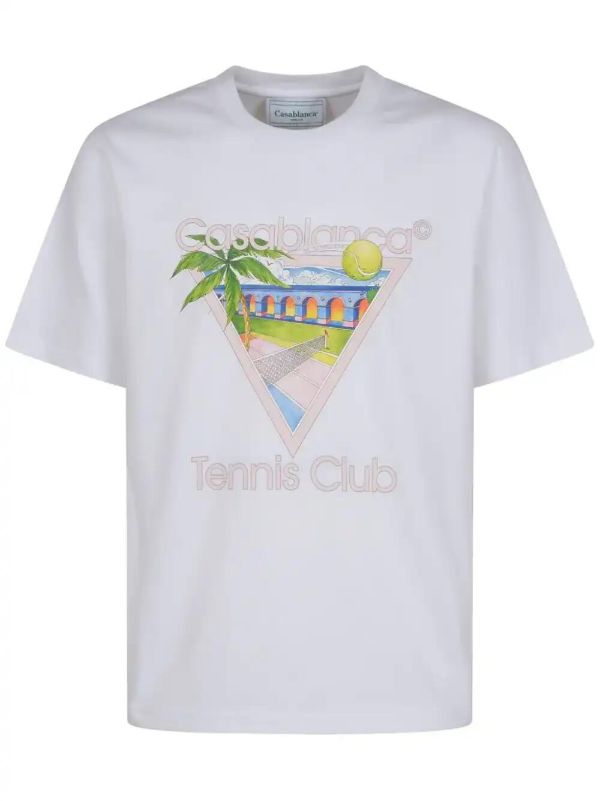 Casablanca Tennis Club Icon T-shirt | Browns T-Shirts