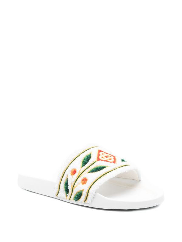 Casablanca Terry Slides | Browns Flip-Flops & Slides