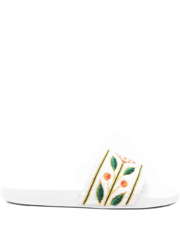 Casablanca Terry slides | Browns Flip-Flops & Slides