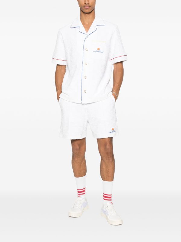 Casablanca Towelling Monogram Shirt | Browns Shirts