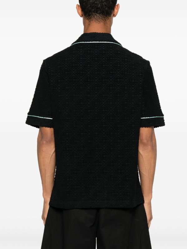 Casablanca Towelling Monogram Shirt | Browns Shirts