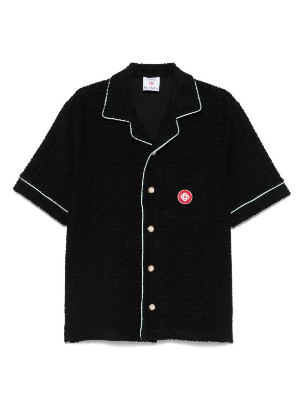 Casablanca Towelling Monogram shirt | Browns Shirts