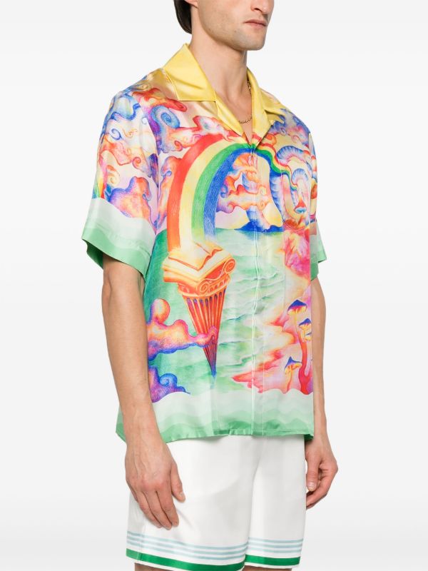 Casablanca Yellow Nature's Teacher Shirt | Browns Shirts