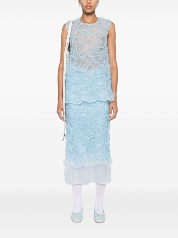 Cecilie Bahnsen Glenda Skirt | Browns Straight Skirts