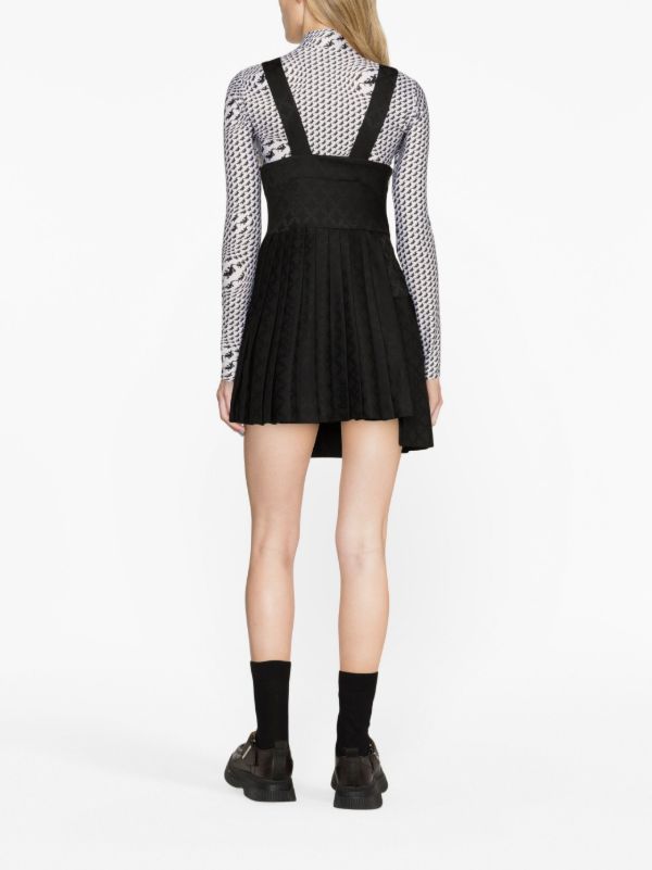 Charles Jeffrey Loverboy Black Mini Kilt Dress | Browns Day Dresses