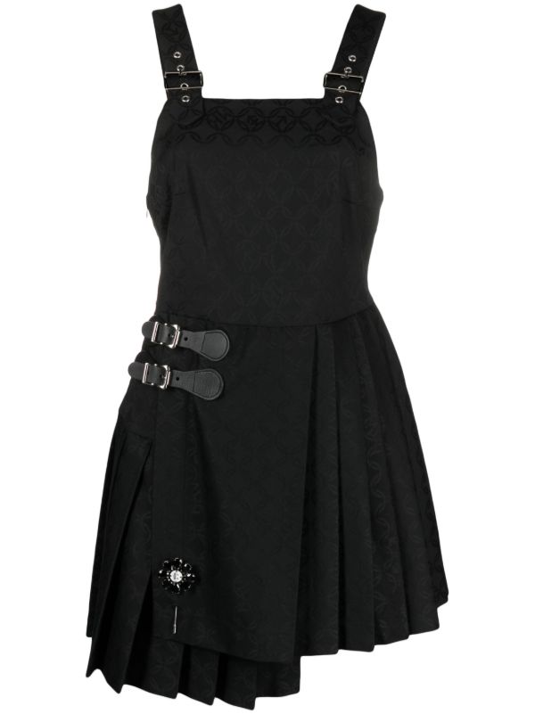 Charles Jeffrey Loverboy Black Mini Kilt Dress | Browns Day Dresses