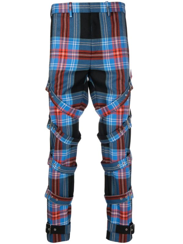 Charles Jeffrey Loverboy checked trousers | Browns Regular-Fit & Straight Leg Pants
