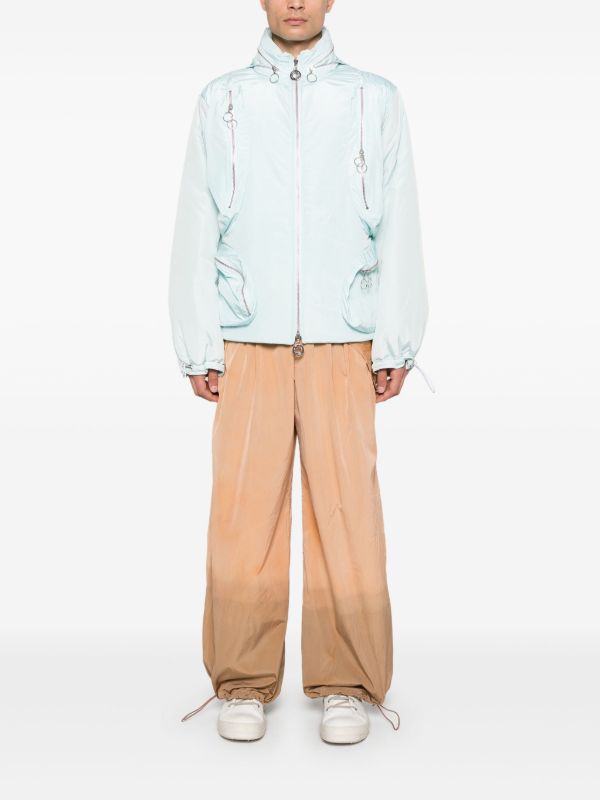 Charlie Constantinou Blue Multi-Pocket Bomber Jacket