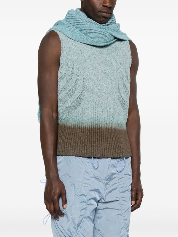 Charlie Constantinou Knitted Top And Scarf Set | Browns Vests & Tank Tops