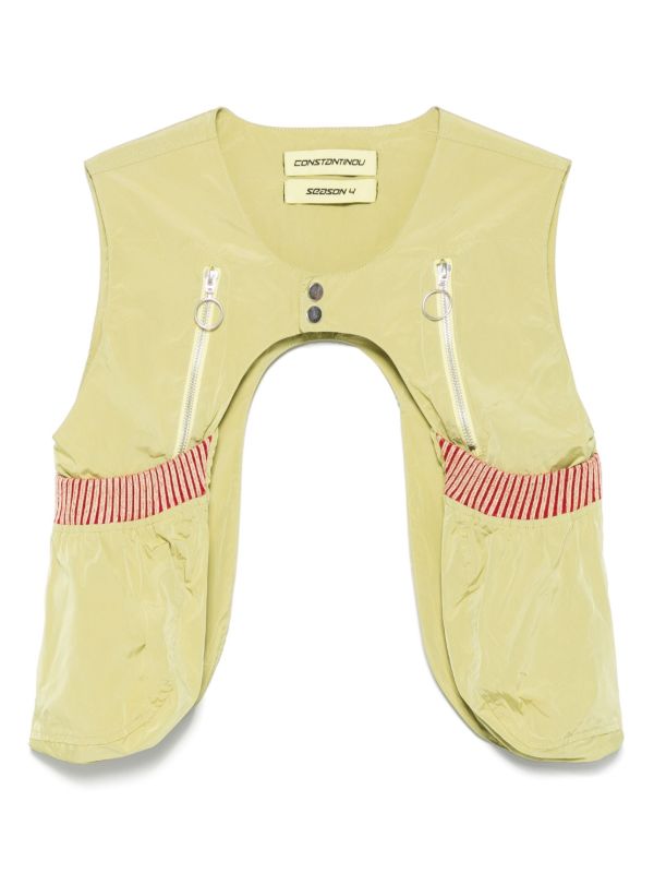 Charlie Constantinou Technical gilet | Browns Waistcoats & Gilets