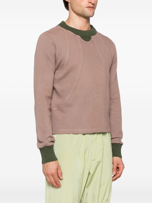 Charlie Constantinou Waffle-Texture Sweatshirt | Browns Sweatshirts