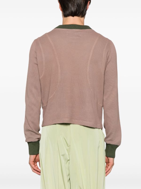 Charlie Constantinou Waffle-Texture Sweatshirt | Browns Sweatshirts