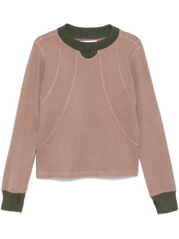 Charlie Constantinou Waffle-Texture Sweatshirt | Browns Sweatshirts