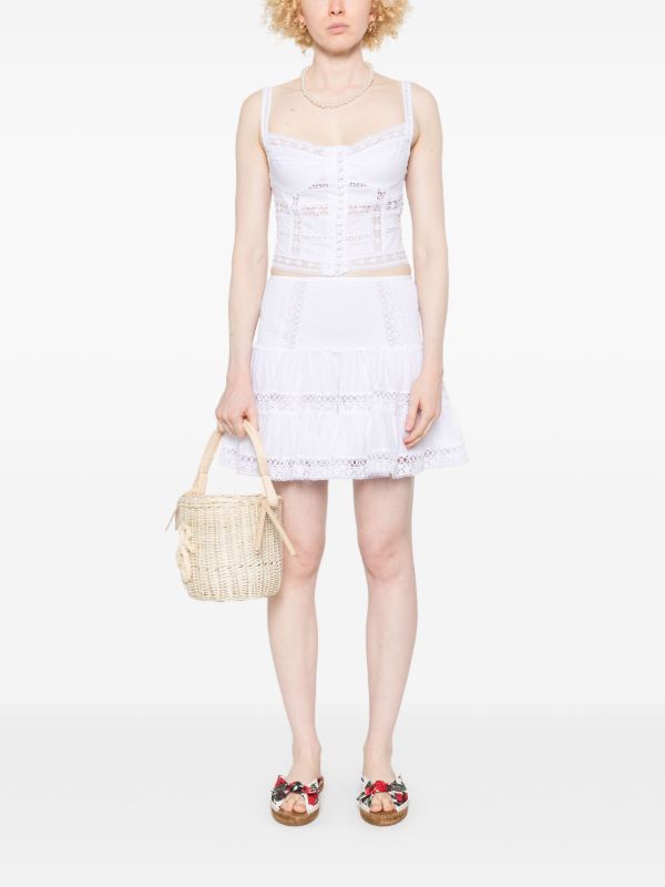 Charo Ruiz Ibiza Hortens Mini Skirt | Browns A-Line Skirts