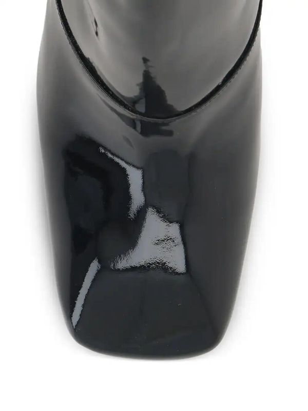 Chloé 80mm Leather Block-heel Boots | Browns Boots