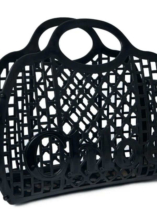 Chloé Cage Logo-detail Tote Bag | Browns Tote Bags