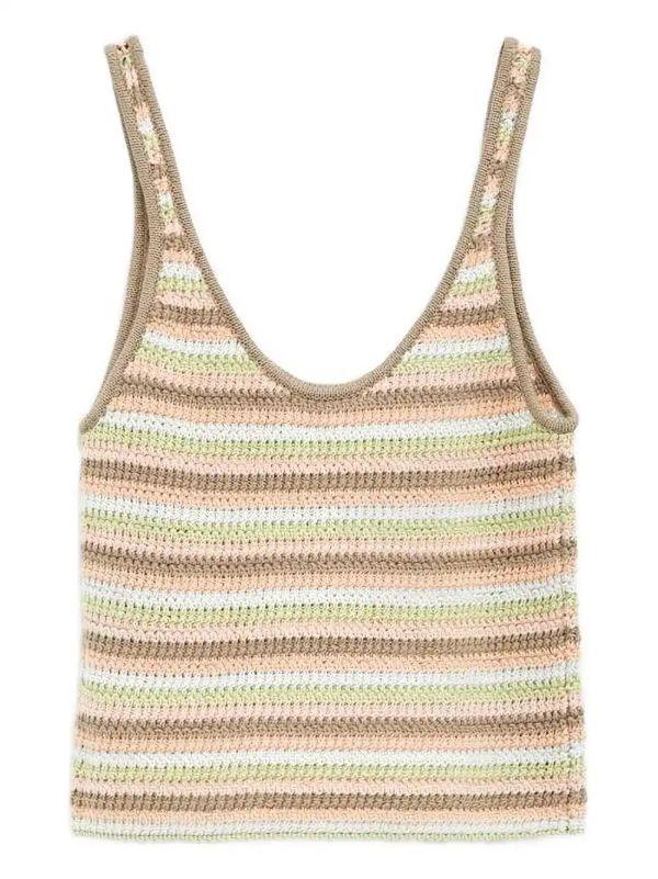 Chloé Crochet-knit Top | Browns Vests & Tank Tops