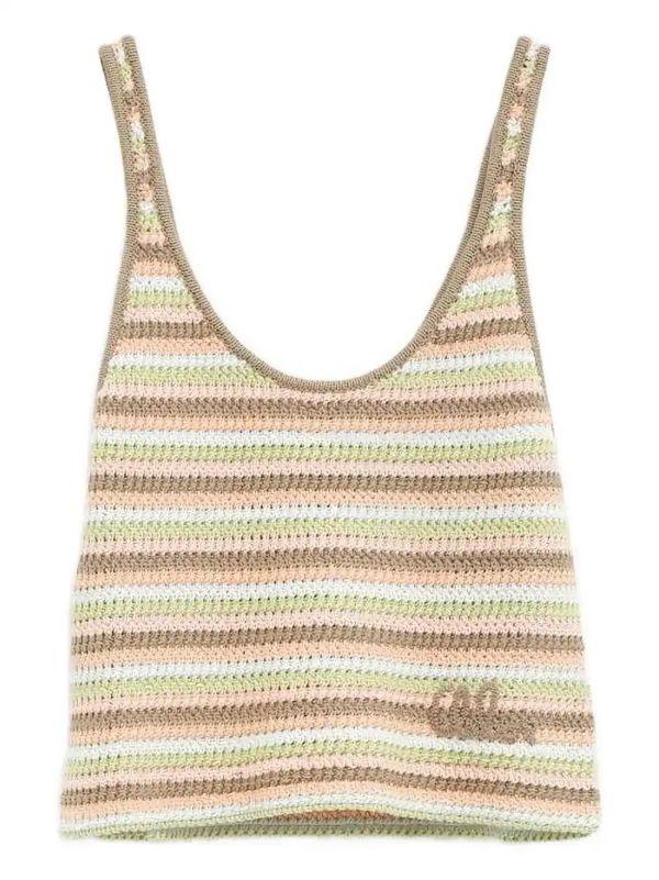 Chloé crochet-knit top | Browns Vests & Tank Tops