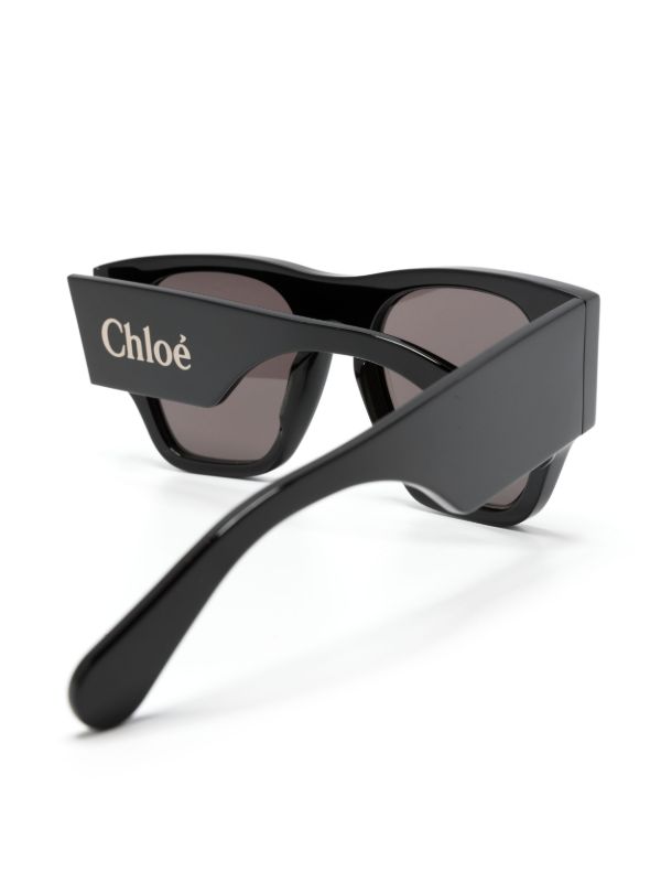 Chloé Eyewear Black Naomy Square-frame Sunglasses | Browns Sunglasses