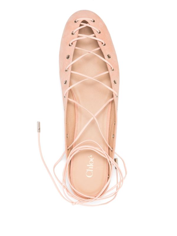 Chloé Ghillies Ballet Flats | Browns Ballerina Shoes