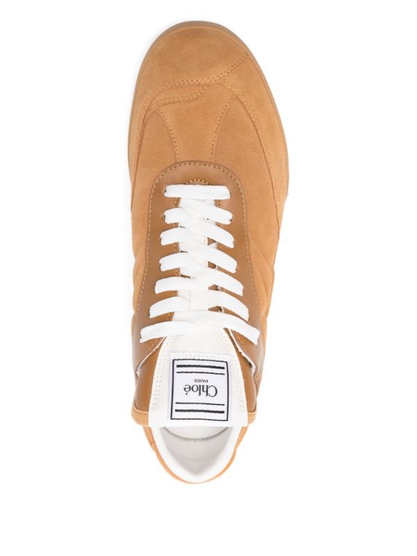 Chloé Kick Quilted Suede Sneakers | Browns Sneakers