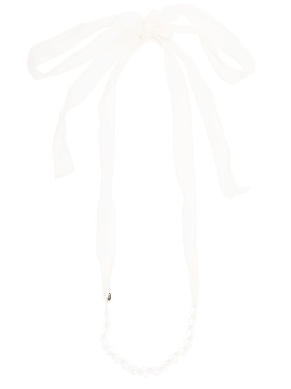 Chloé Transparent Beaded Necklace | Browns Necklaces