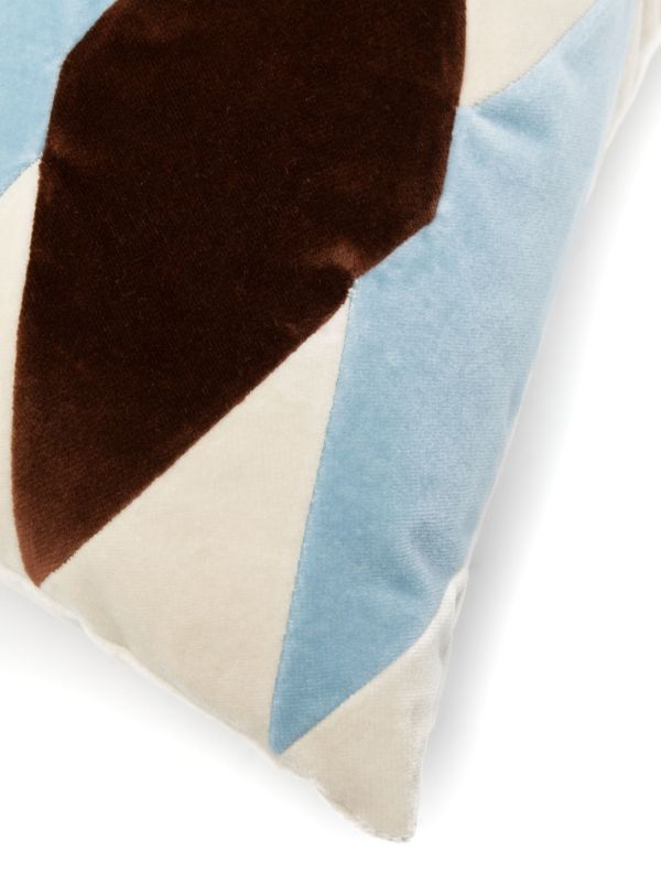 Christina Lundsteen Blue Frances Cushion | Browns Cushions