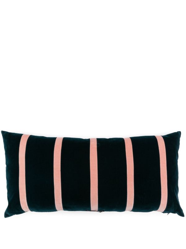 Christina Lundsteen Blue Pippa Velvet Cushion | Browns Cushions