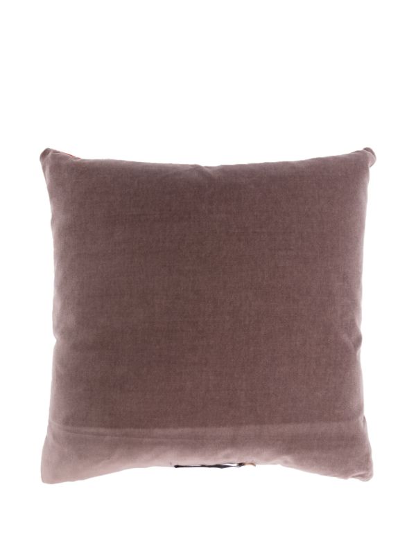 Christina Lundsteen Blue Suki Velvet Cushion | Browns Cushions