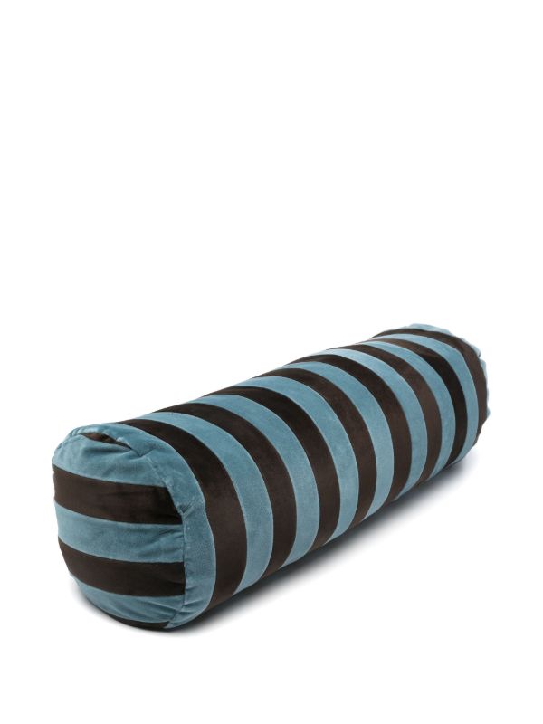 Christina Lundsteen Striped Bolster Cushion (20cm X 60cm) | Browns Cushions