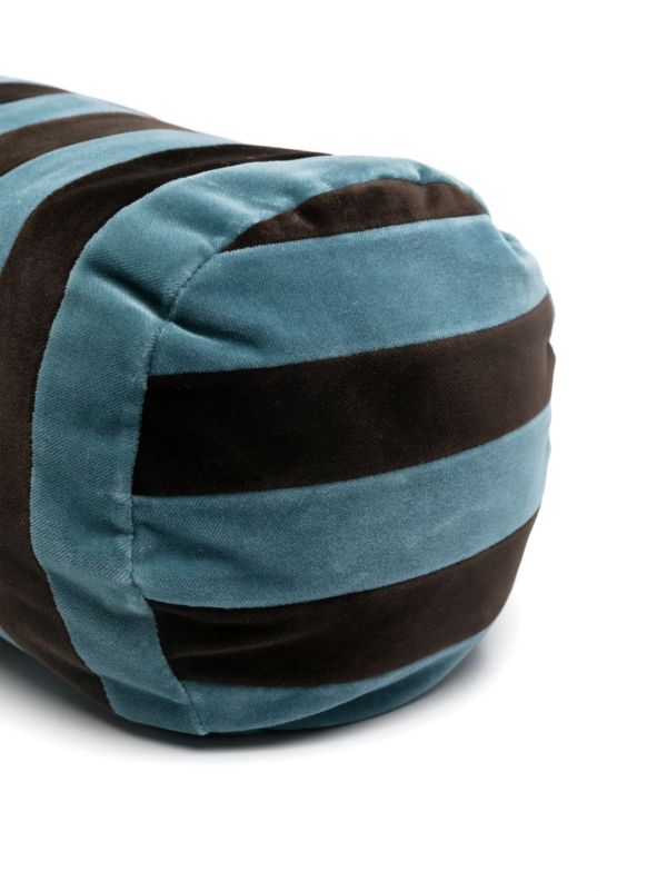 Christina Lundsteen Striped Bolster Cushion (20cm X 60cm) | Browns Cushions