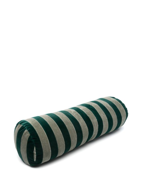 Christina Lundsteen Striped Bolster Cushion (20cm X 60cm) | Browns Cushions