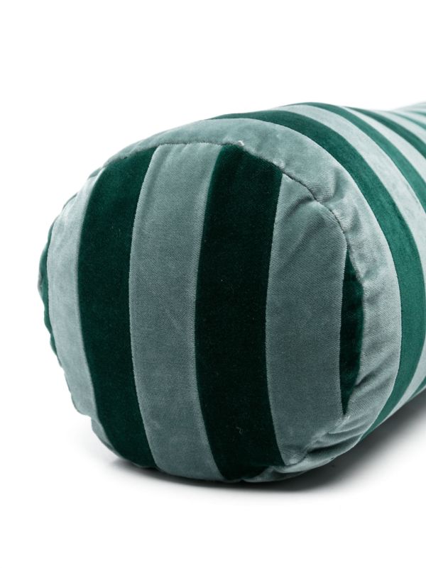 Christina Lundsteen Striped Bolster Cushion (20cm X 60cm) | Browns Cushions