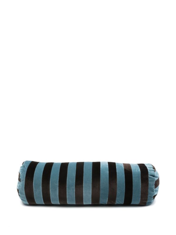 Christina Lundsteen Striped Bolster Cushion (20cm x 60cm) | Browns Cushions
