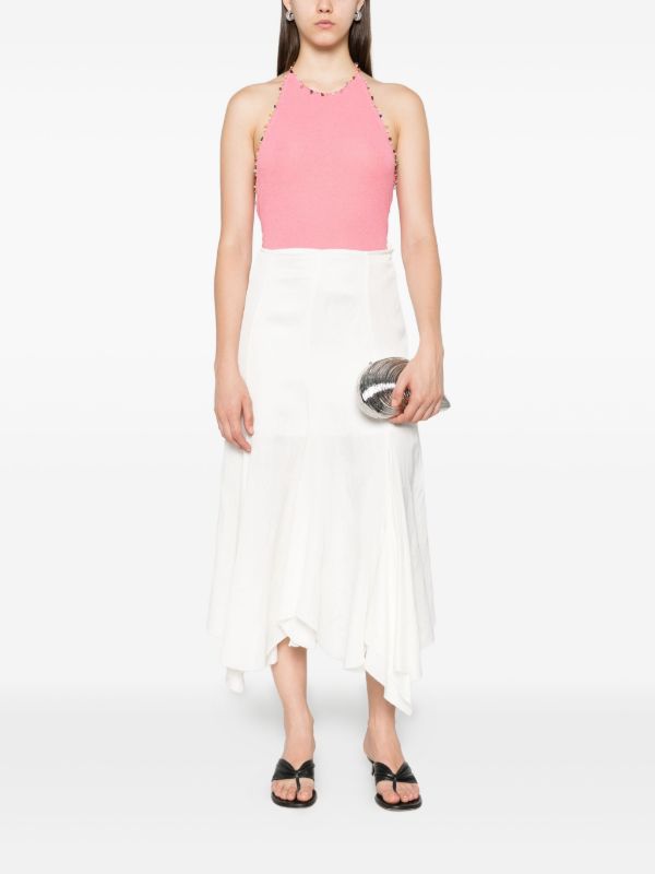 Christopher Esber Beaded Halterneck Top | Browns Vests & Tank Tops