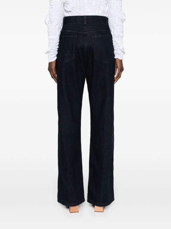 Christopher Esber Blue Reconstruct Wide-Leg Jeans | Browns Wide-Leg Jeans