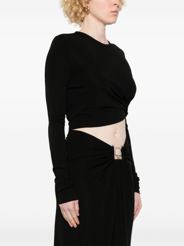 Christopher Esber Quartz-embellished Top | Browns T-Shirts & Jersey Shirts