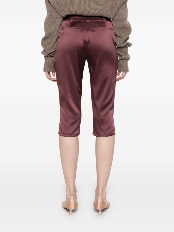 Christopher Esber Silk Shorts | Browns Knee-Length Shorts