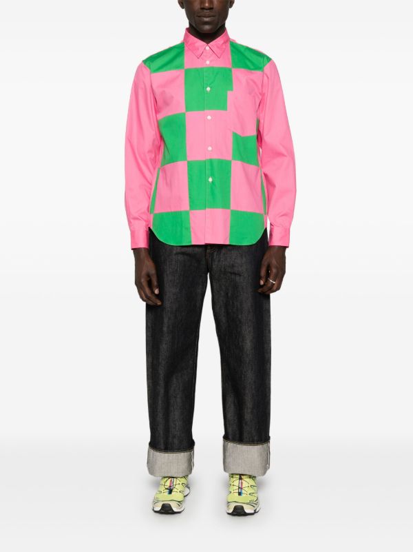 Comme Des Garçons Homme Plus Checked Shirt | Browns Shirts