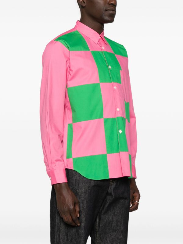 Comme Des Garçons Homme Plus Checked Shirt | Browns Shirts