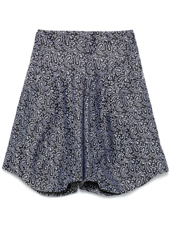 Comme des Garçons Homme Plus paisley-jacquard shorts | Browns Bermuda Shorts
