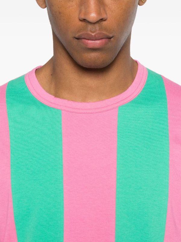Comme Des Garçons Homme Plus Striped T-shirt | Browns T-Shirts