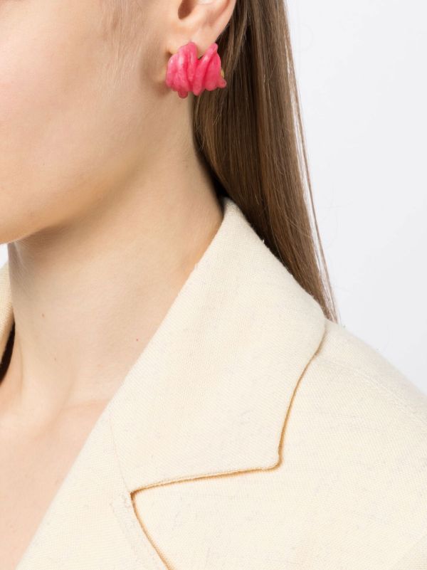 Completedworks Gold Vermeil Clash Hoop Earrings | Browns Earrings