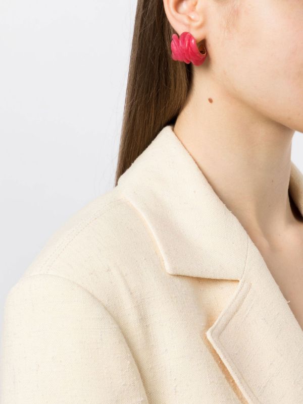 Completedworks Gold Vermeil Clash Hoop Earrings | Browns Earrings